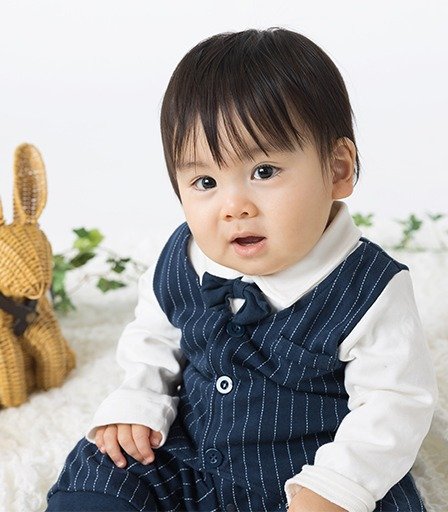 2026年ドリームキッズキャンペーン：キッズコース：お気に入りのお洋服を着た赤ちゃん