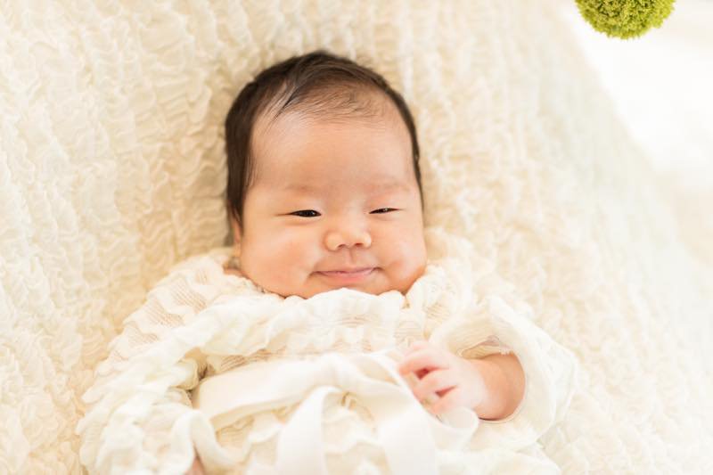 生まれて１ヶ月半 赤ちゃん お宮参り 百日祝い スタッフブログ 福島市写真館フォトスタジオ若葉