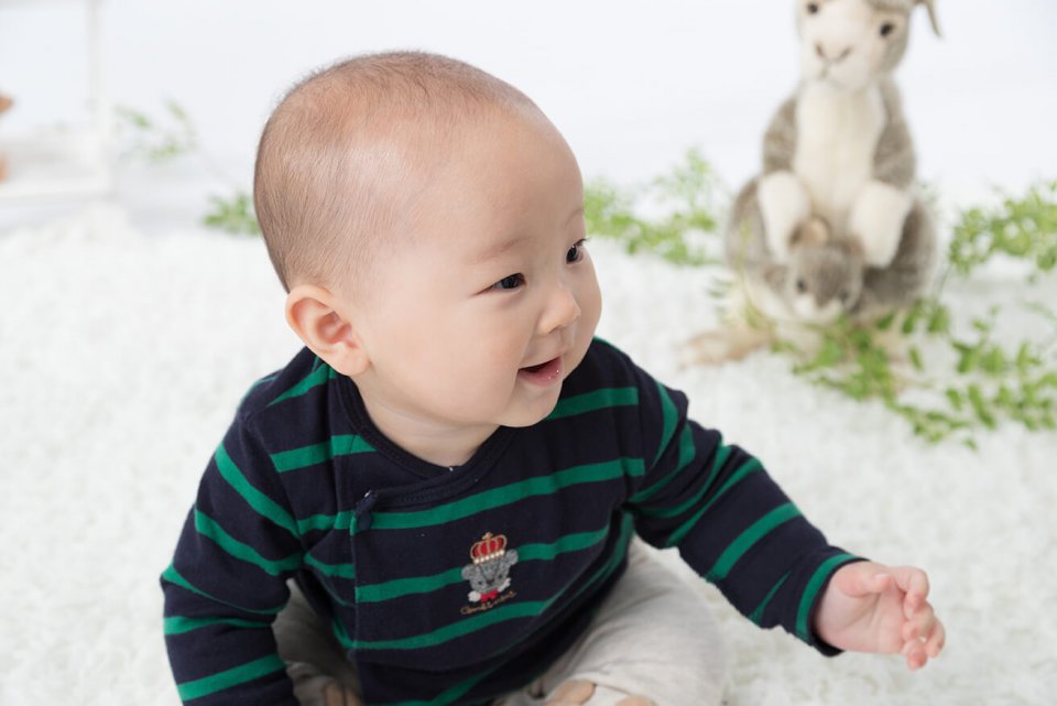 佐藤琉の赤ちゃん写真を拡大表示する