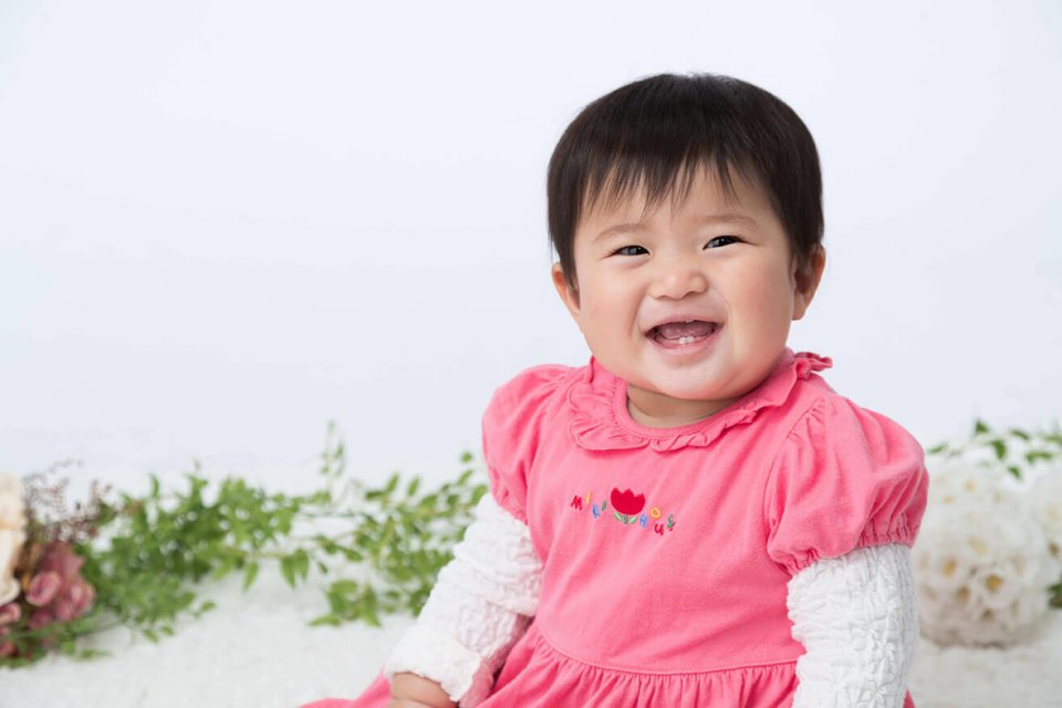 芳賀栞の赤ちゃん写真を拡大表示する