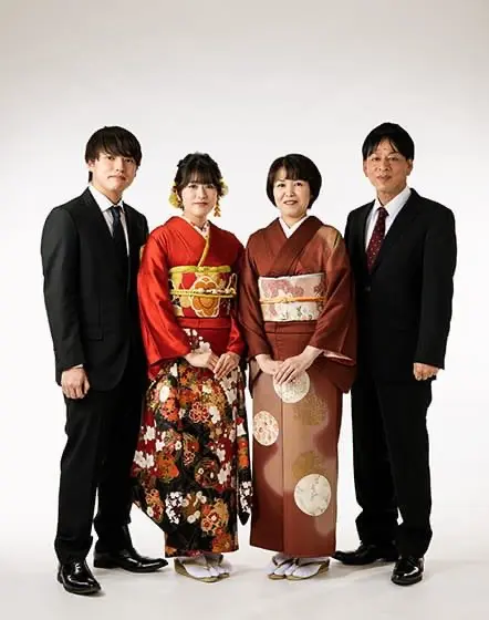 写真:成人式撮影:家族写真の追加撮影
