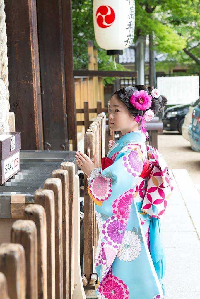 写真:七五三参り当日の衣装レンタル